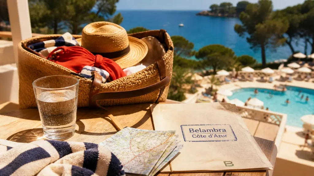 Belambra cote d azur : plage facile, mer azur et arrière-pays