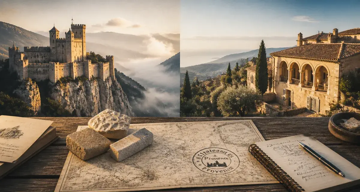 Château provence alpes cote d azur : forteresse alpine et bastide méditerranéenne en Provence-Alpes-Côte d’Azur