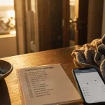 Conciergerie Antibes : clés et checklist ménage devant un appartement