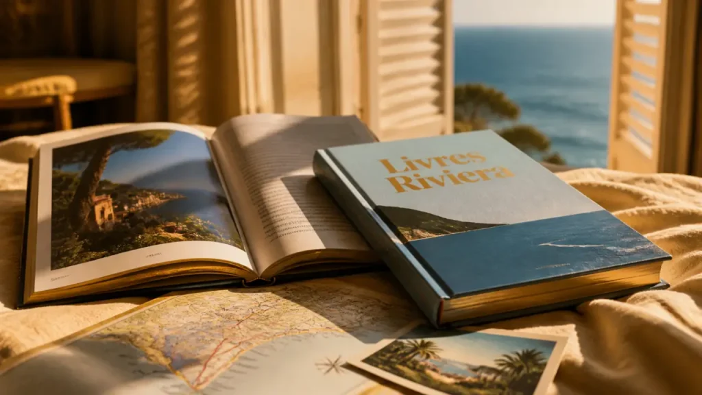 Livre sur la cote d azur : roman, guide ou beau livre