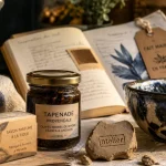 made in cote d azur : pot de tapenade, savon et céramique de Vallauris