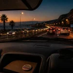 nice marseille : autoroute A8, trajet en voiture vers Marseille