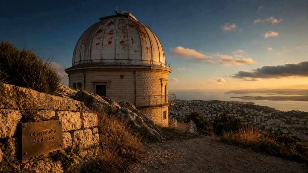 Observatoire de la cote d azur, Mont Gros au golden hour