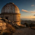 Observatoire de la cote d azur, Mont Gros au golden hour