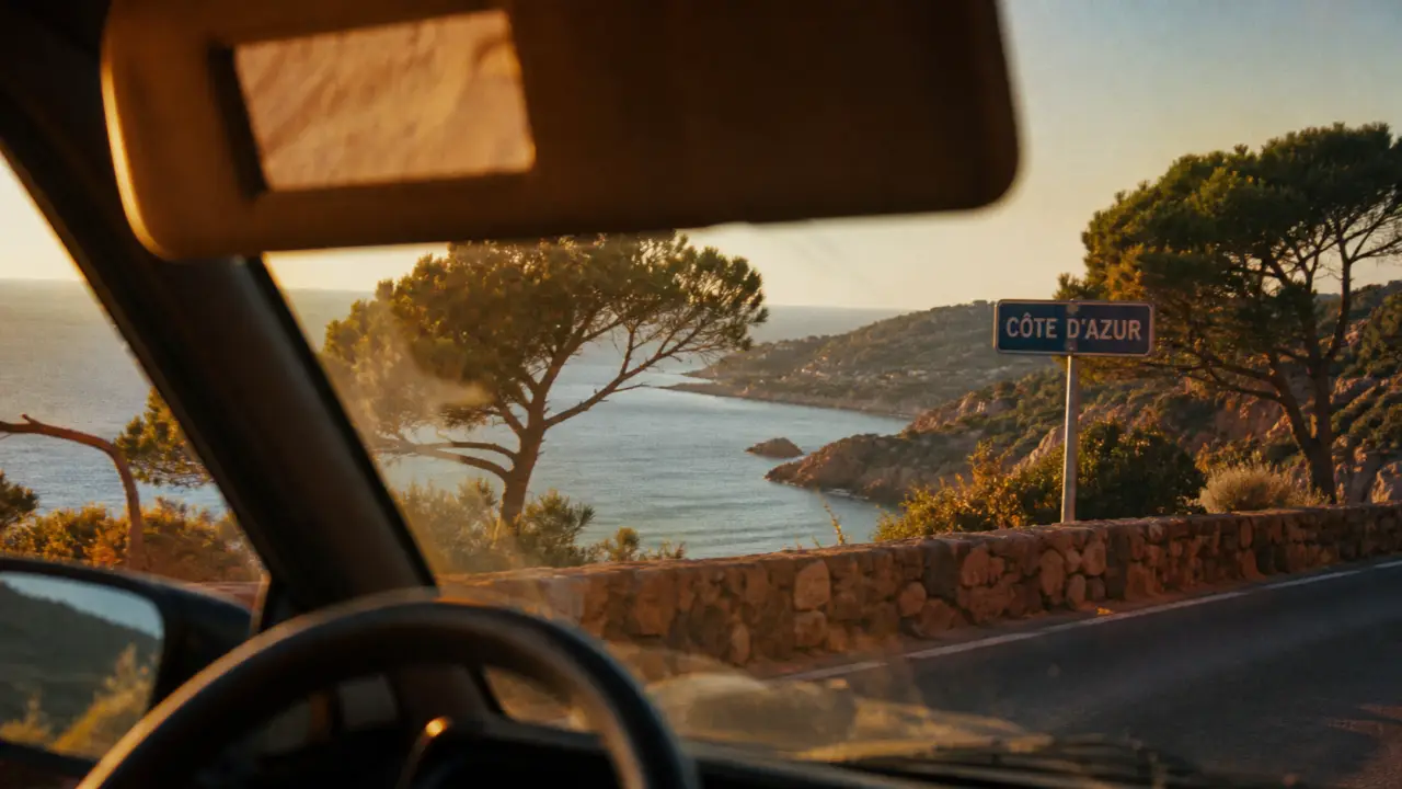 Road trip côte d'azur : corniche d’Or, Estérel et golfe, vue mer turquoise