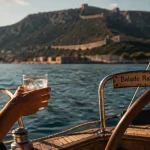 Activités Toulon : voilier dans la rade de Toulon, verre d’eau glacée