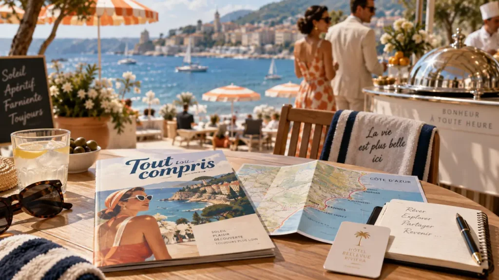 All inclusive cote d azur : mer Méditerranée, formule tout compris, carte-clé