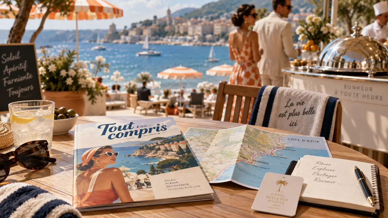 All inclusive cote d azur : mer Méditerranée, formule tout compris, carte-clé