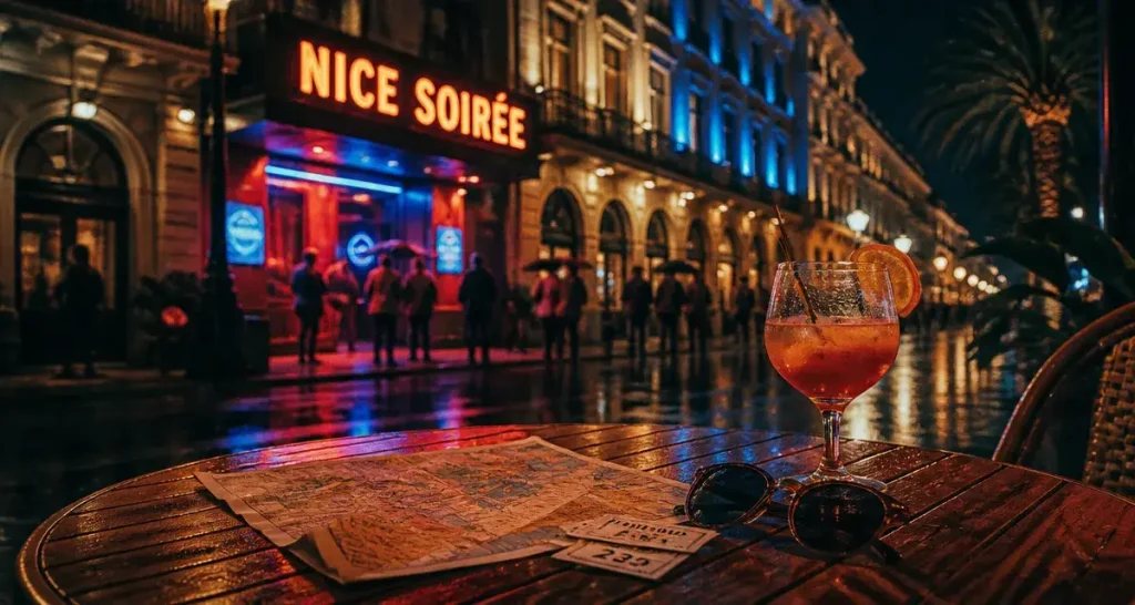 Boites de nuit cote d azur à Nice : terrasse et club de nuit la nuit