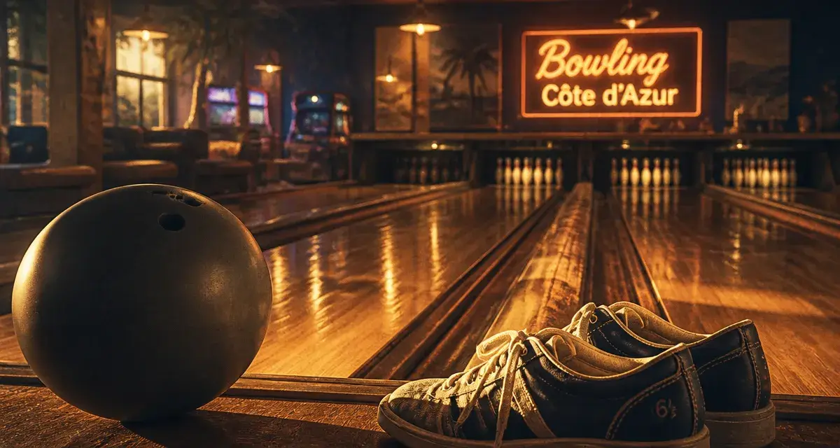 Bowling cote d azur : pistes de bowling près de la plage