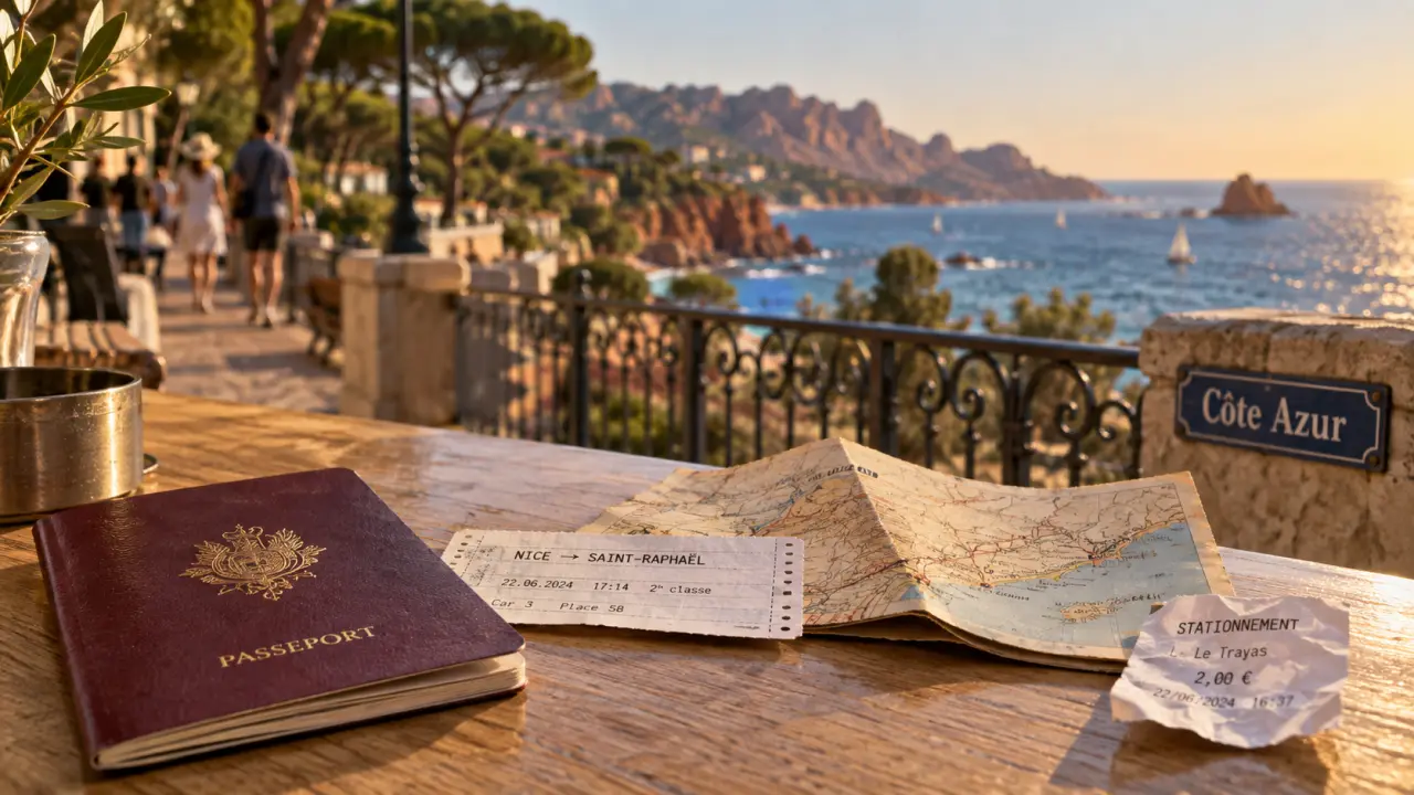 Cote d azur avis : passeport, ticket train, Côte d Azur hors saison