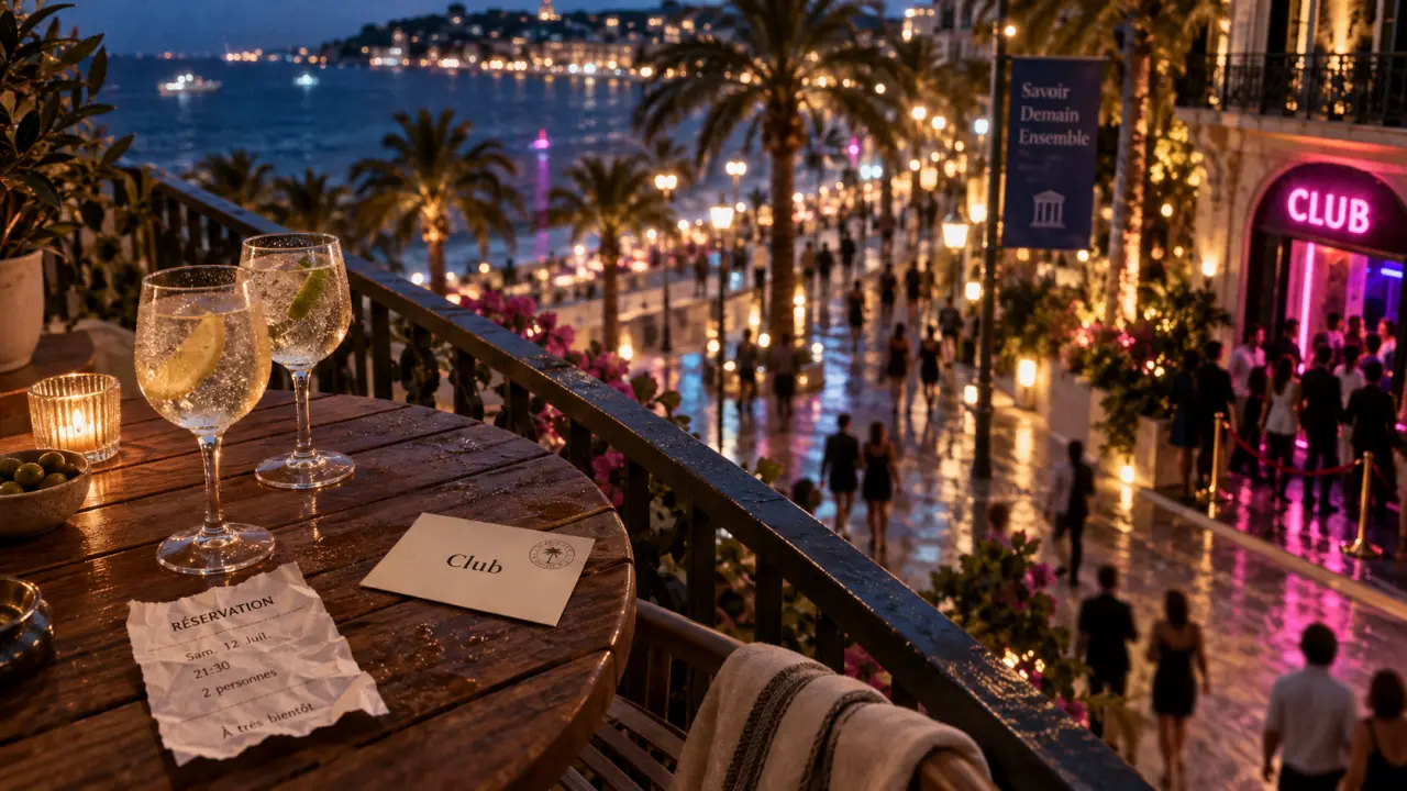 Cote d azur clubs : club de nuit, soirée sur la Riviera