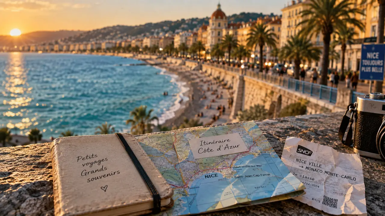 Cote d azur voyage : carnet de voyage à Nice, Promenade des Anglais