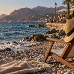Côte d’Azur weather september : mer, soleil et brise sur les galets