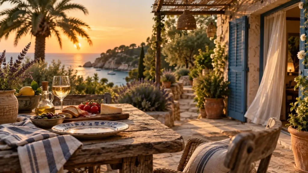 Cottage cote d azur au calme, vue crique et terrasse