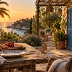 Cottage cote d azur au calme, vue crique et terrasse