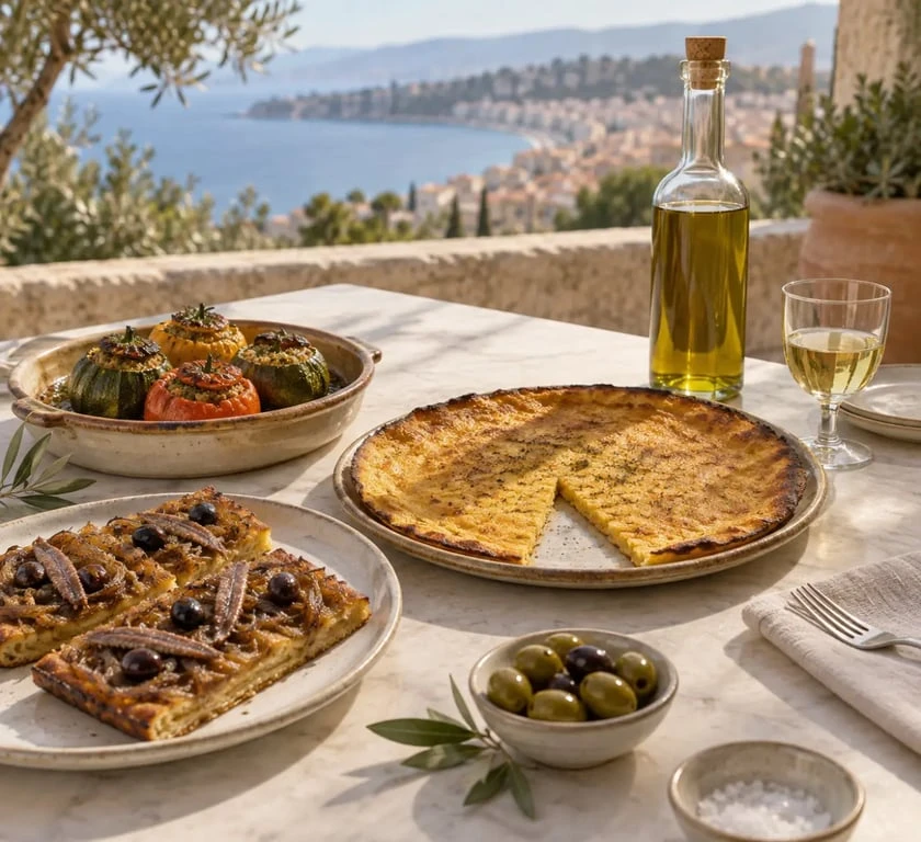 Restaurant typique Côte d’Azur avec socca et spécialités niçoises à Nice
