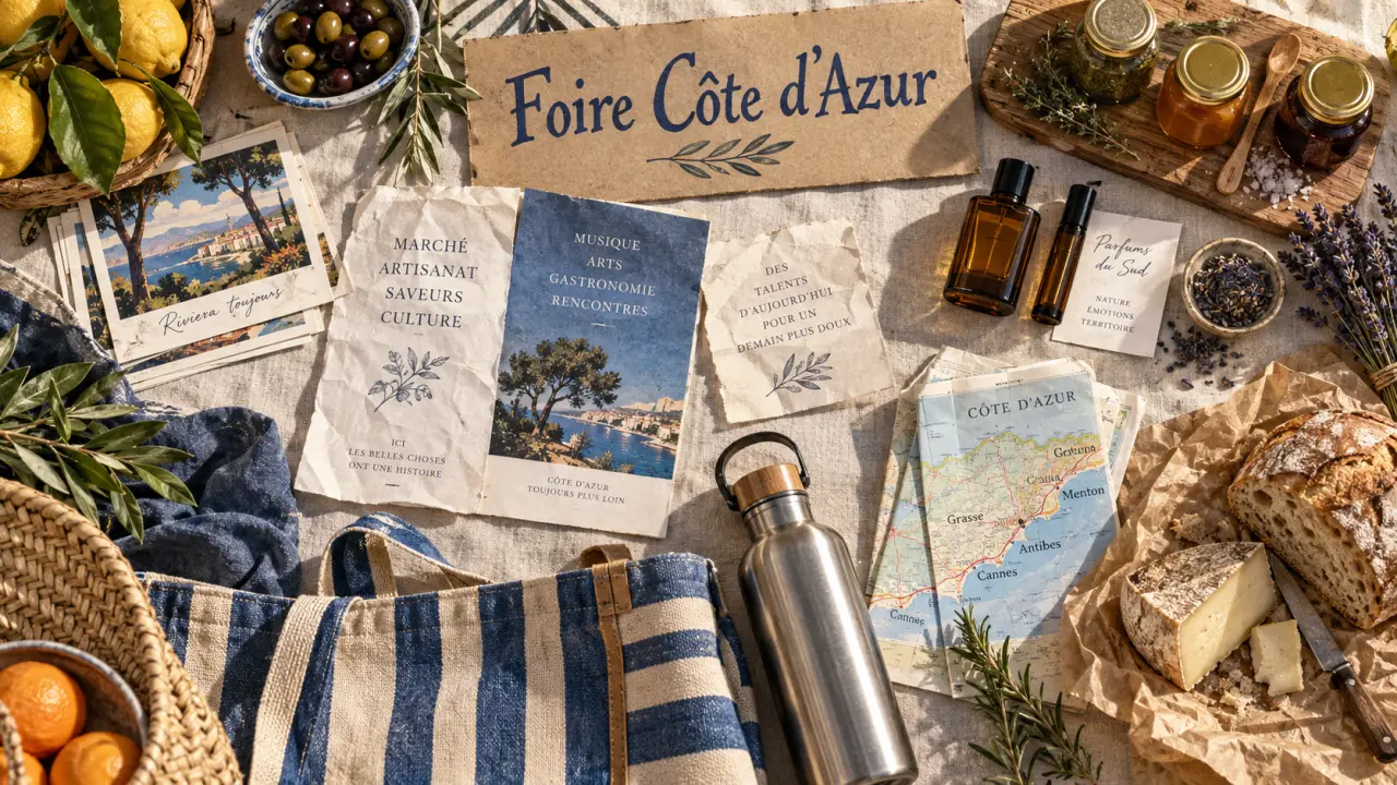 Foire cote d azur : choix d’une journée entre Nice, villages et salons