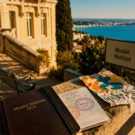 Musée cote d azur à Nice : terrasse de musée en bord de Méditerranée