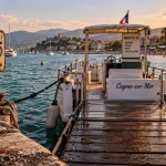 Navette plage côte d azur : bateau blanc à Cagnes-sur-Mer, ligne 45 gratuite