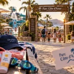 Parc d attraction cote d azur : entrée familiale, jeux aquatiques et ombre pour enfants