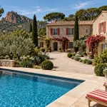 Roquebrune sur Argens village vacances : piscine extérieure du Village Azur