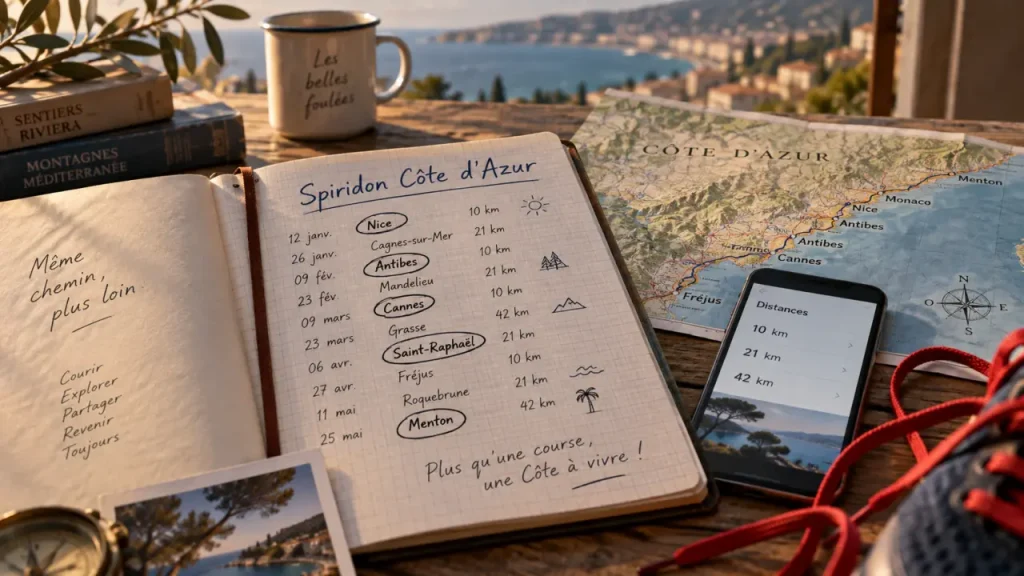 Spiridon cote d azur : courses 5 km à 27 km Var et Alpes-Maritimes