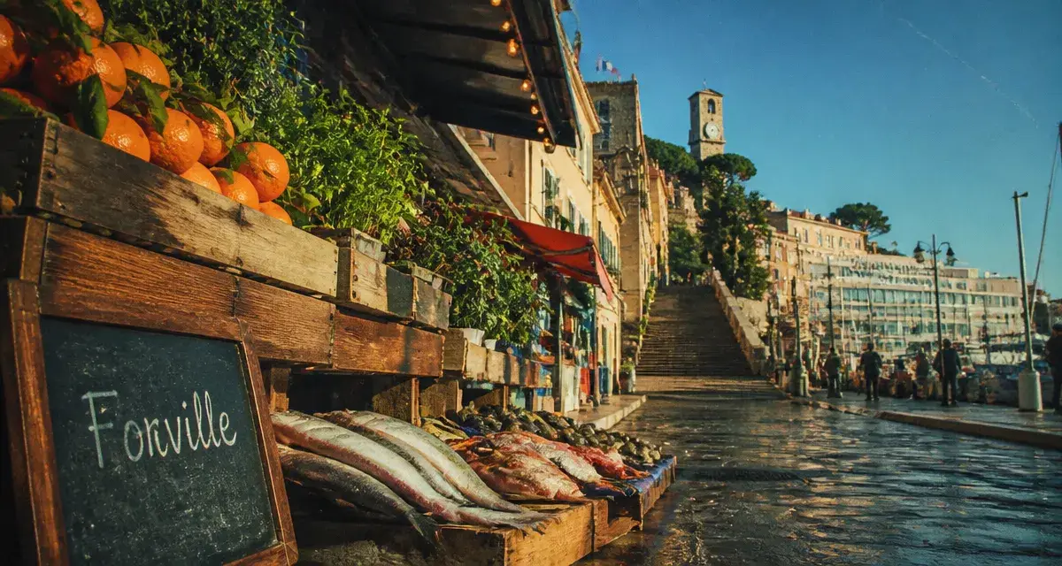 Visiter Cannes : Vieux Port, marché Forville et ruelles vers le Suquet