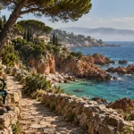 Activité cote d azur : sentier littoral au Cap d’Antibes, mer et crique