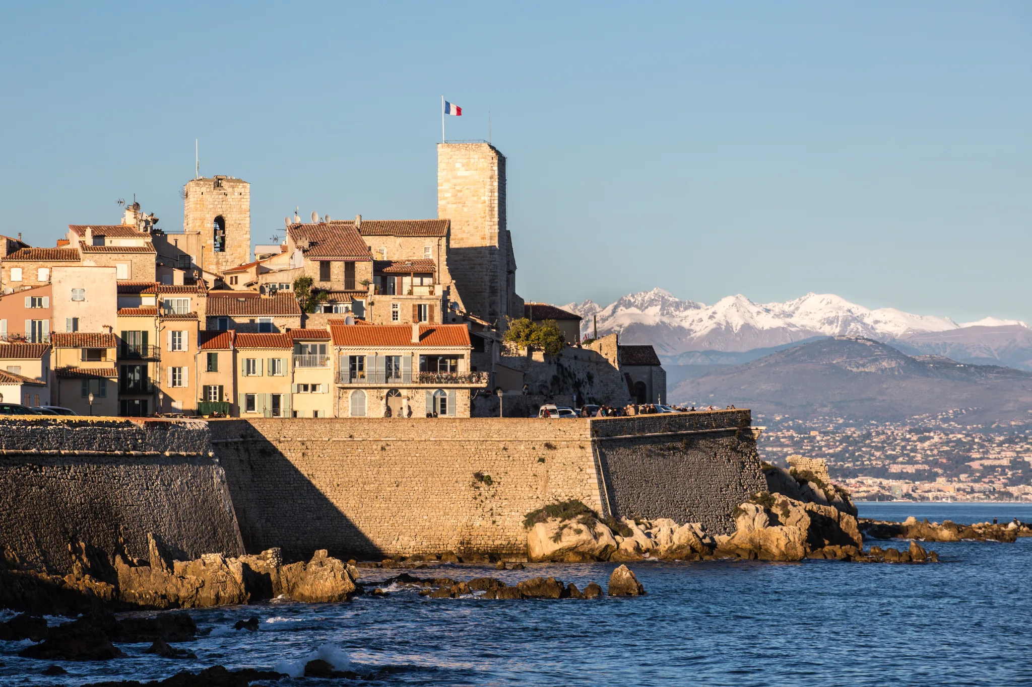 Vue du patrimoine de Antibes