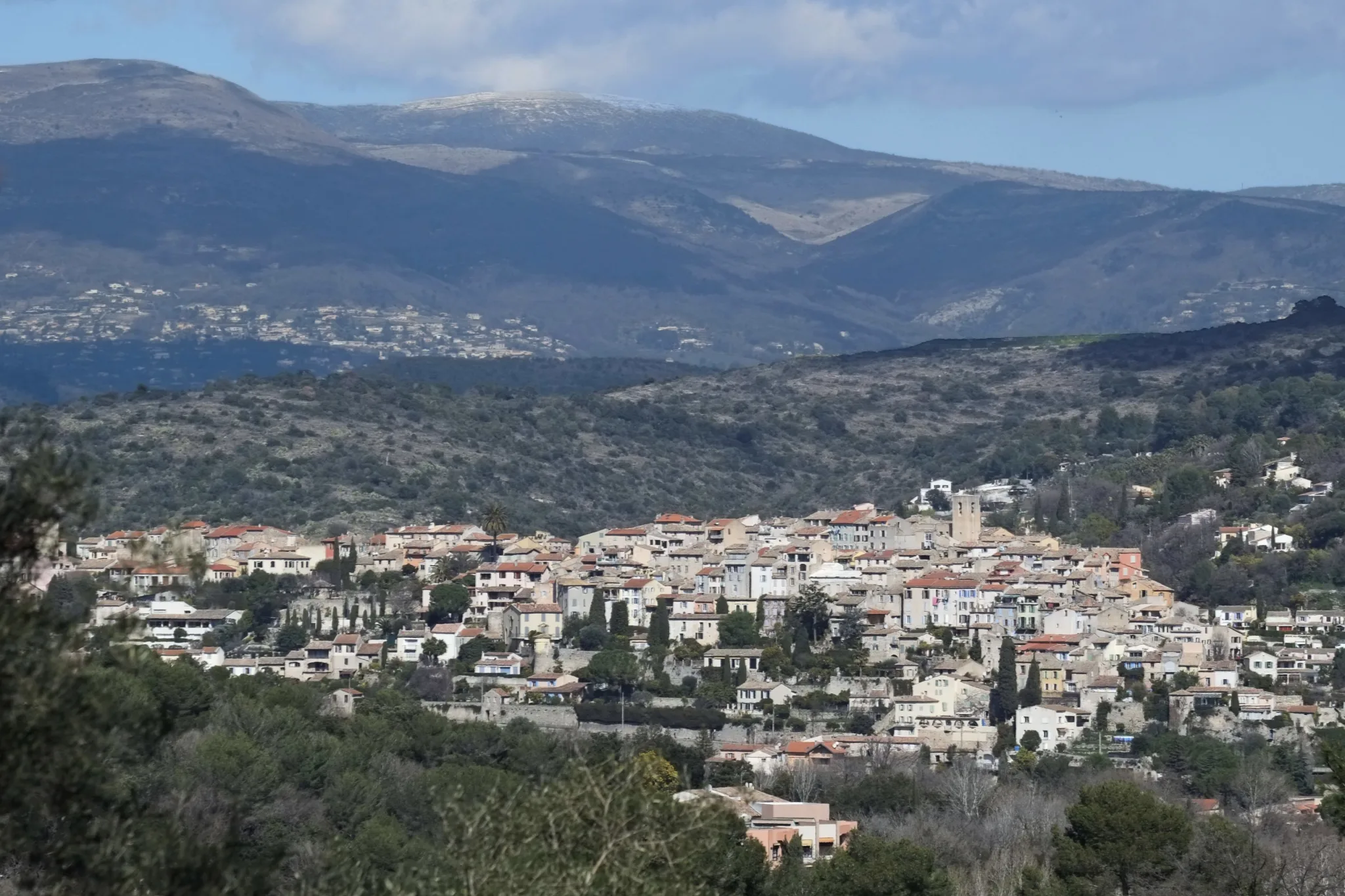 Vue du patrimoine de Biot
