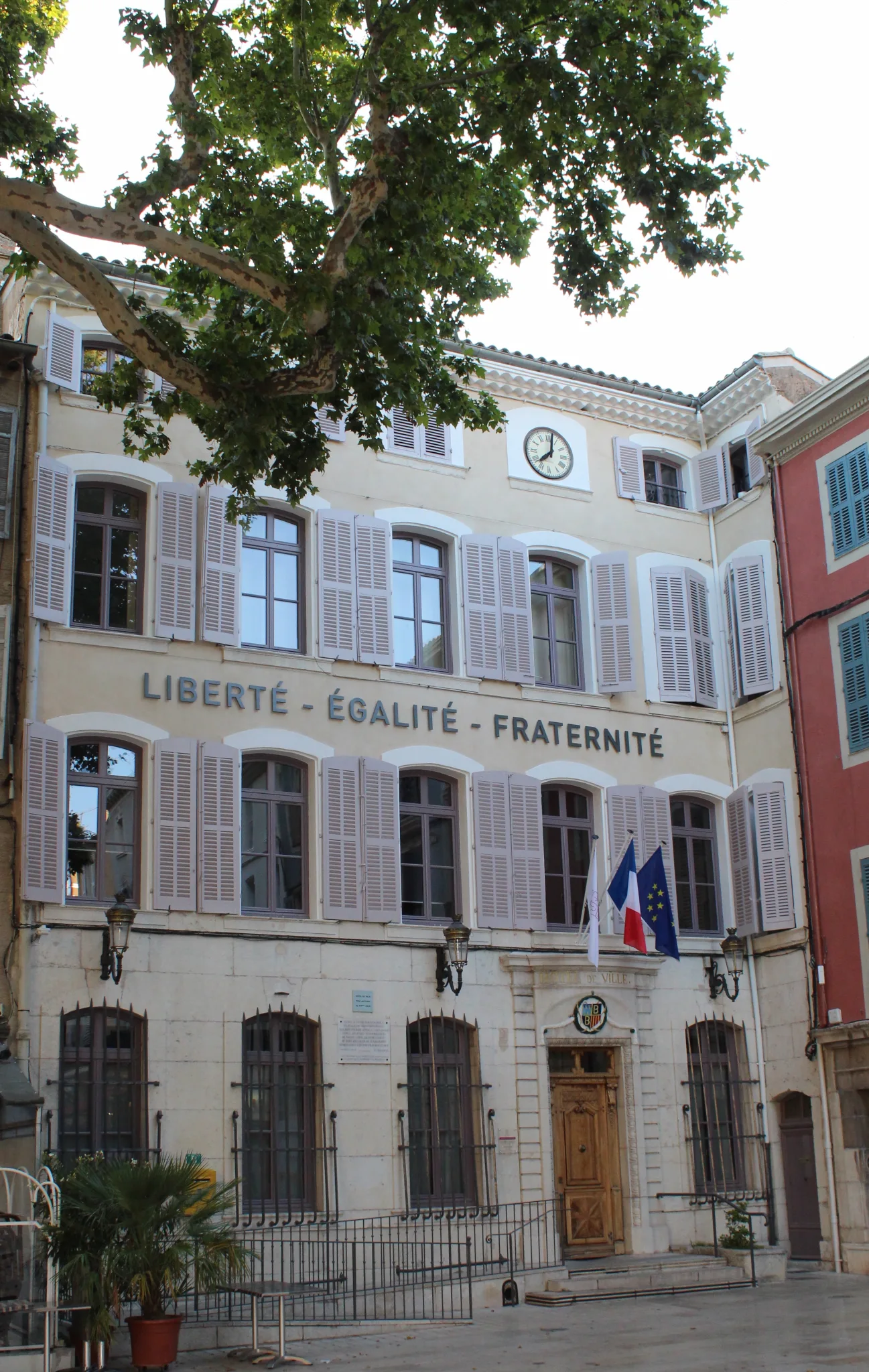Vue du patrimoine de Brignoles