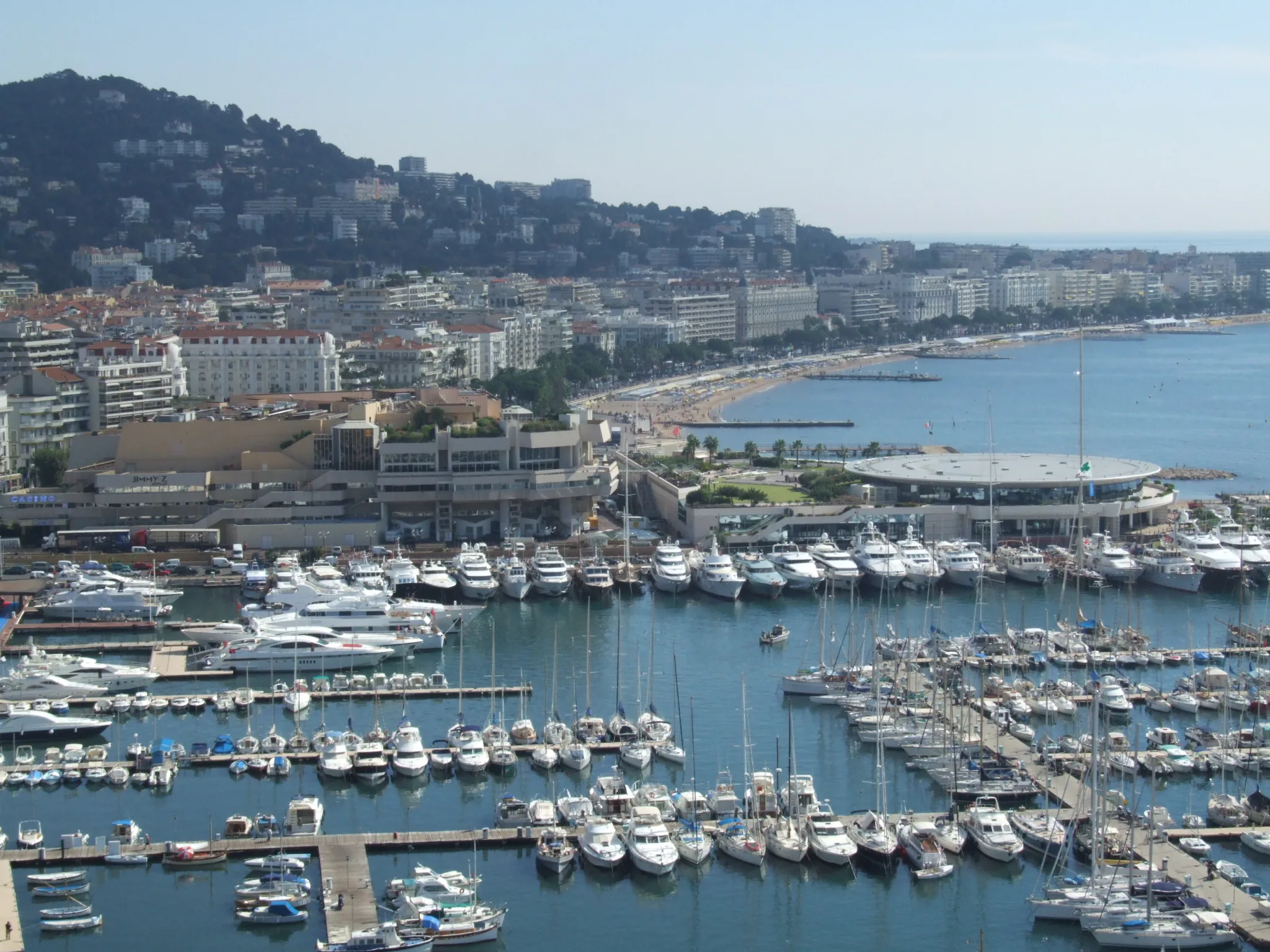 Vue du patrimoine de Cannes