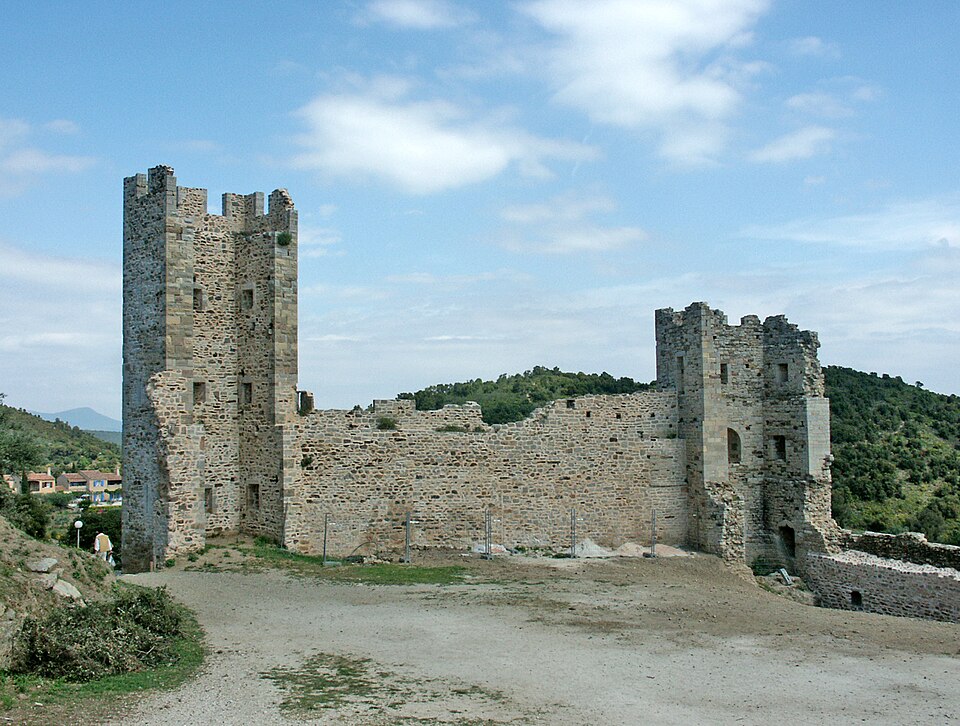 Château d'Hyères : les ruines du Castéou