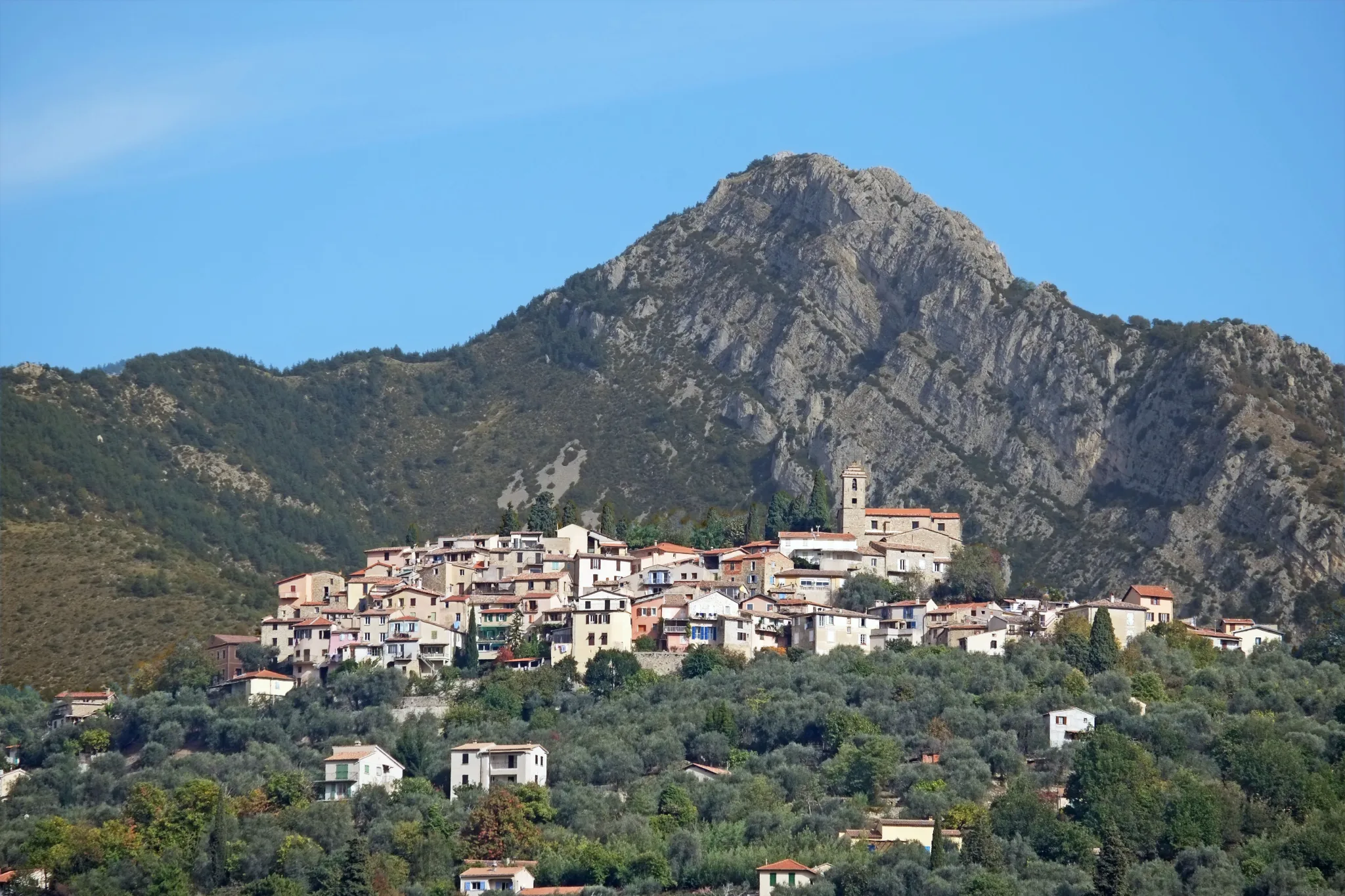 Vue du patrimoine de Coaraze