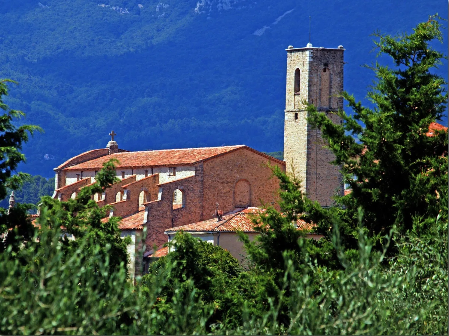 Vue du patrimoine de Fayence