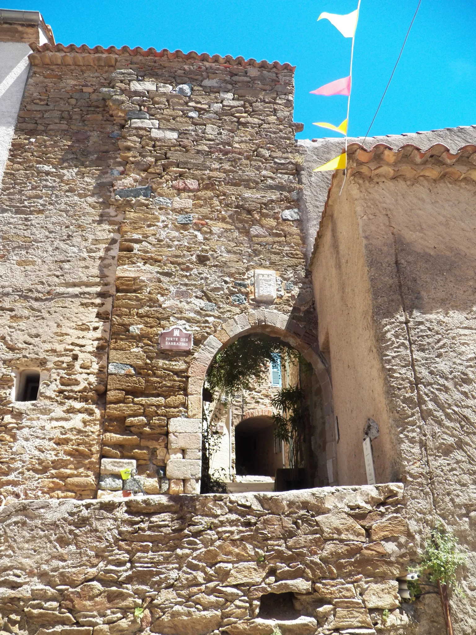 Vue du patrimoine de Gassin