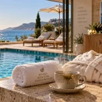 Journée spa cote d azur vue mer, piscine et soins