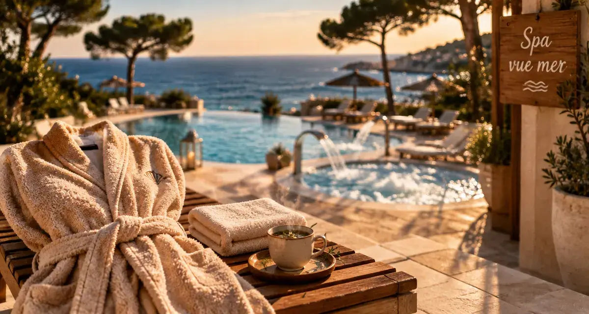 Meilleur spa cote d azur : vue mer, piscine extérieure thermes