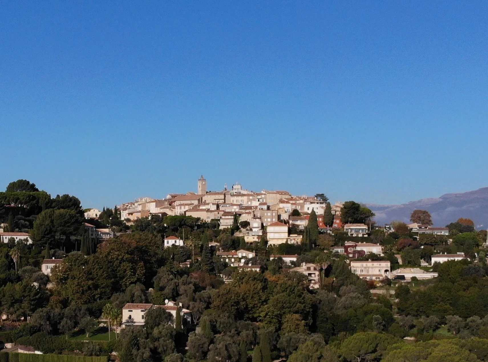 Vue du patrimoine de Mougins