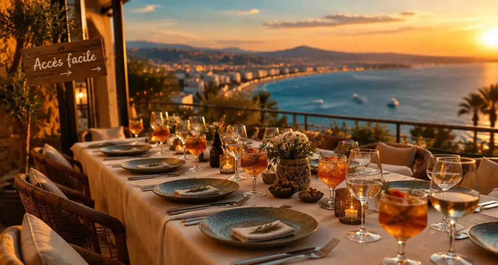 Ou feter son anniversaire sur la cote d azur adulte : rooftop vue mer