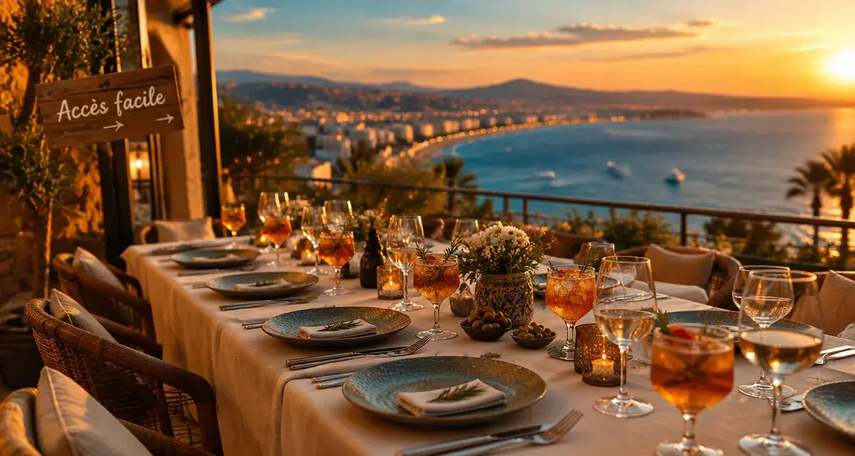 Ou feter son anniversaire sur la cote d azur adulte : rooftop vue mer