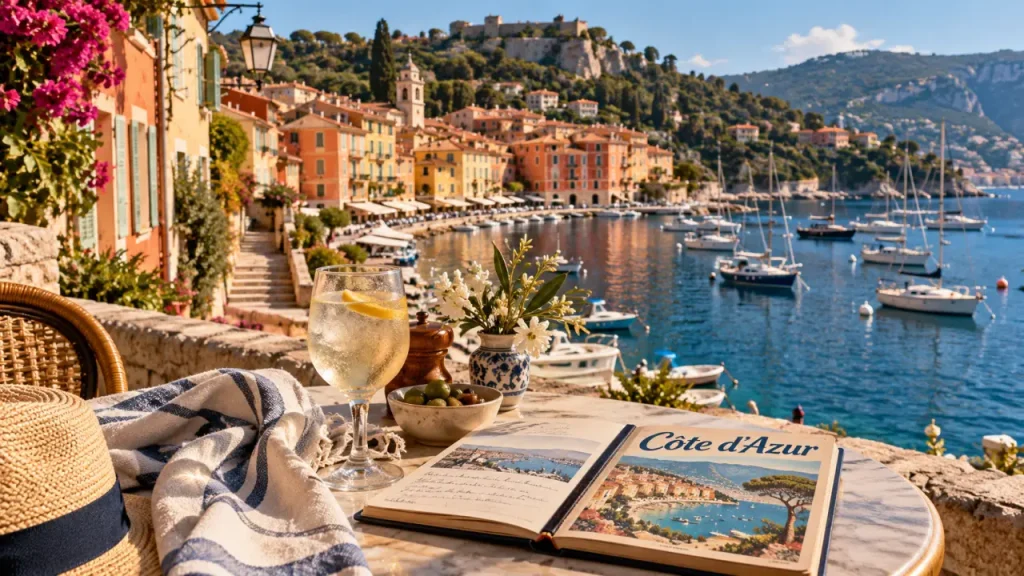 Plus belles villes cote d azur : Villefranche-sur-Mer au quai