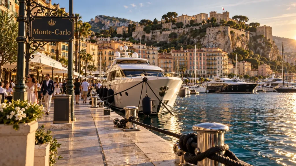 Que visiter à Monaco : Port Hercule et Rocher