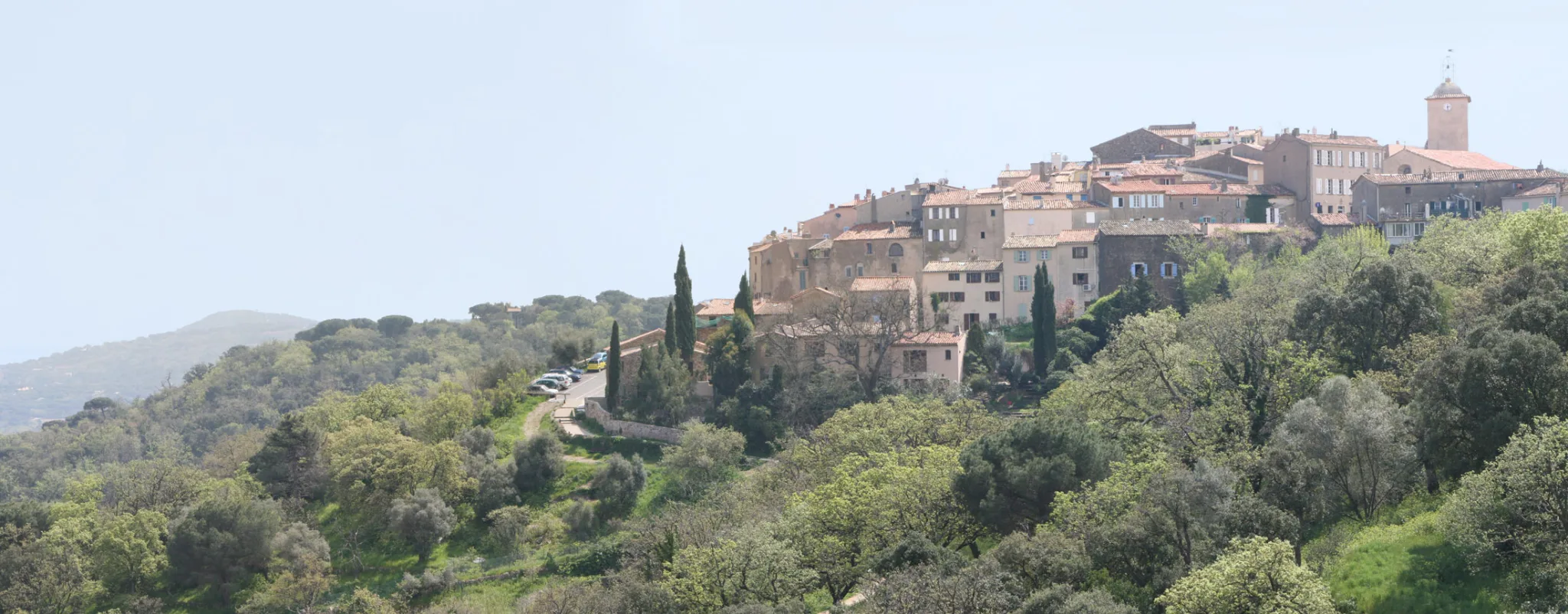 Vue du patrimoine de Ramatuelle