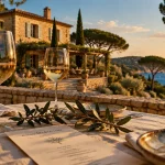 Relais chateaux cote d azur : table provençale face à la Méditerranée