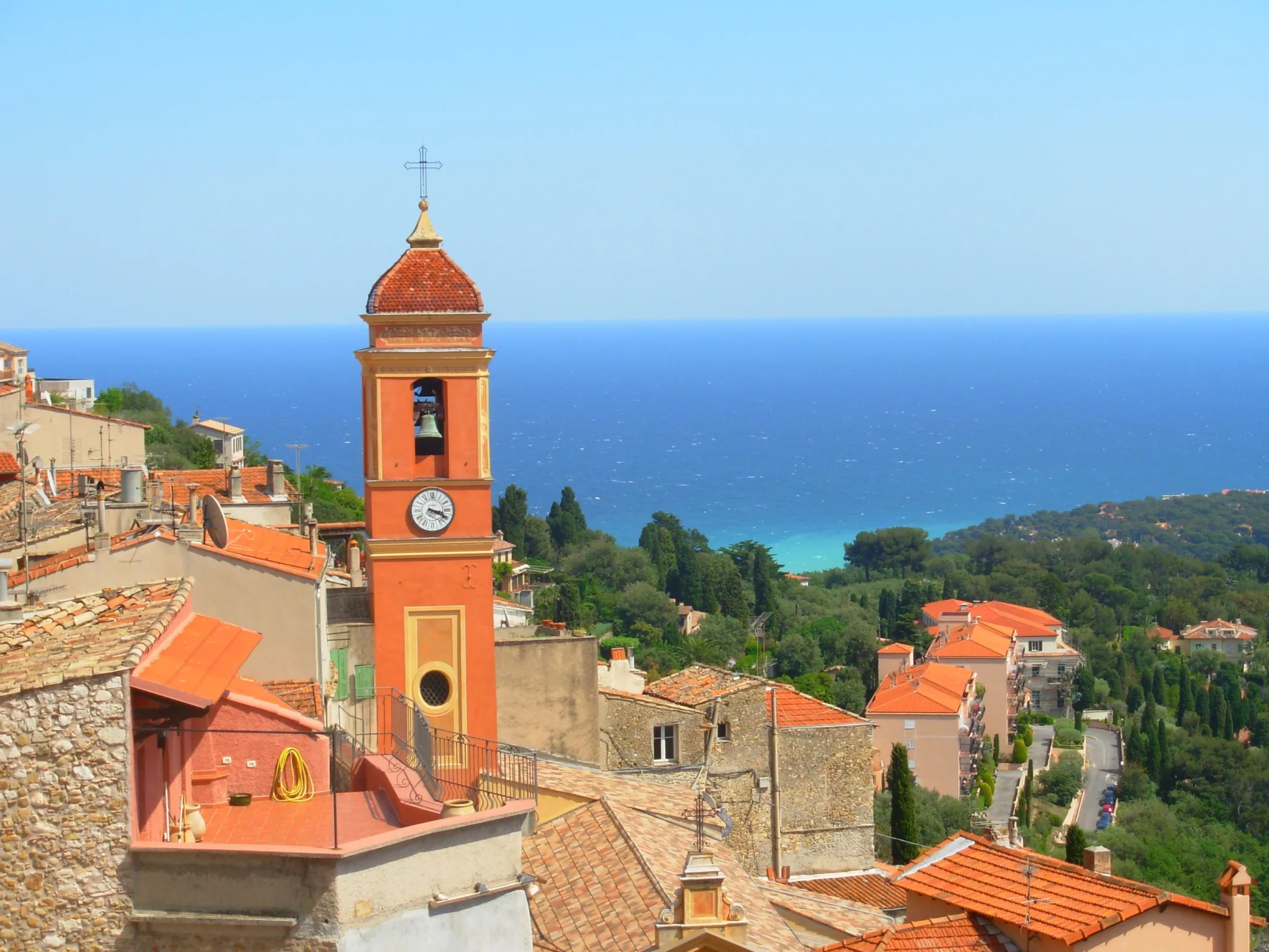Vue du patrimoine de Roquebrune-Cap-Martin