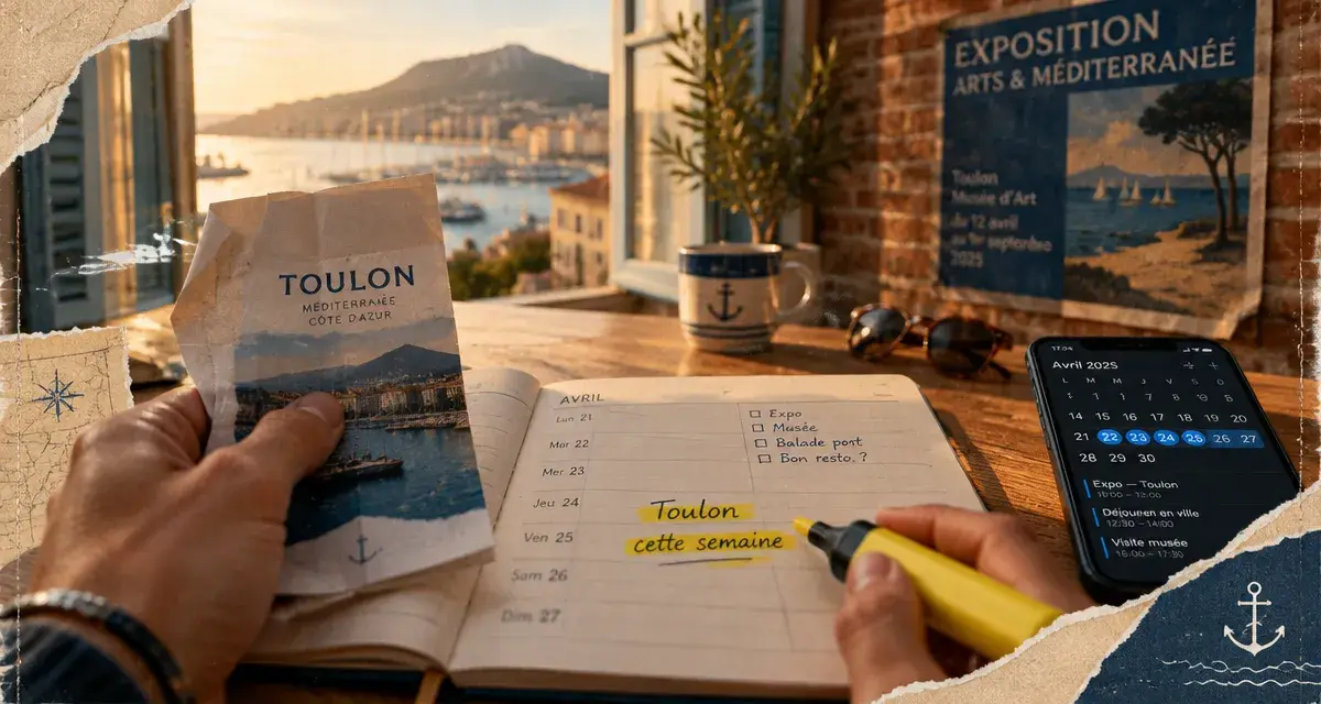 toulon agenda : afficher calendrier sorties week-end à Toulon