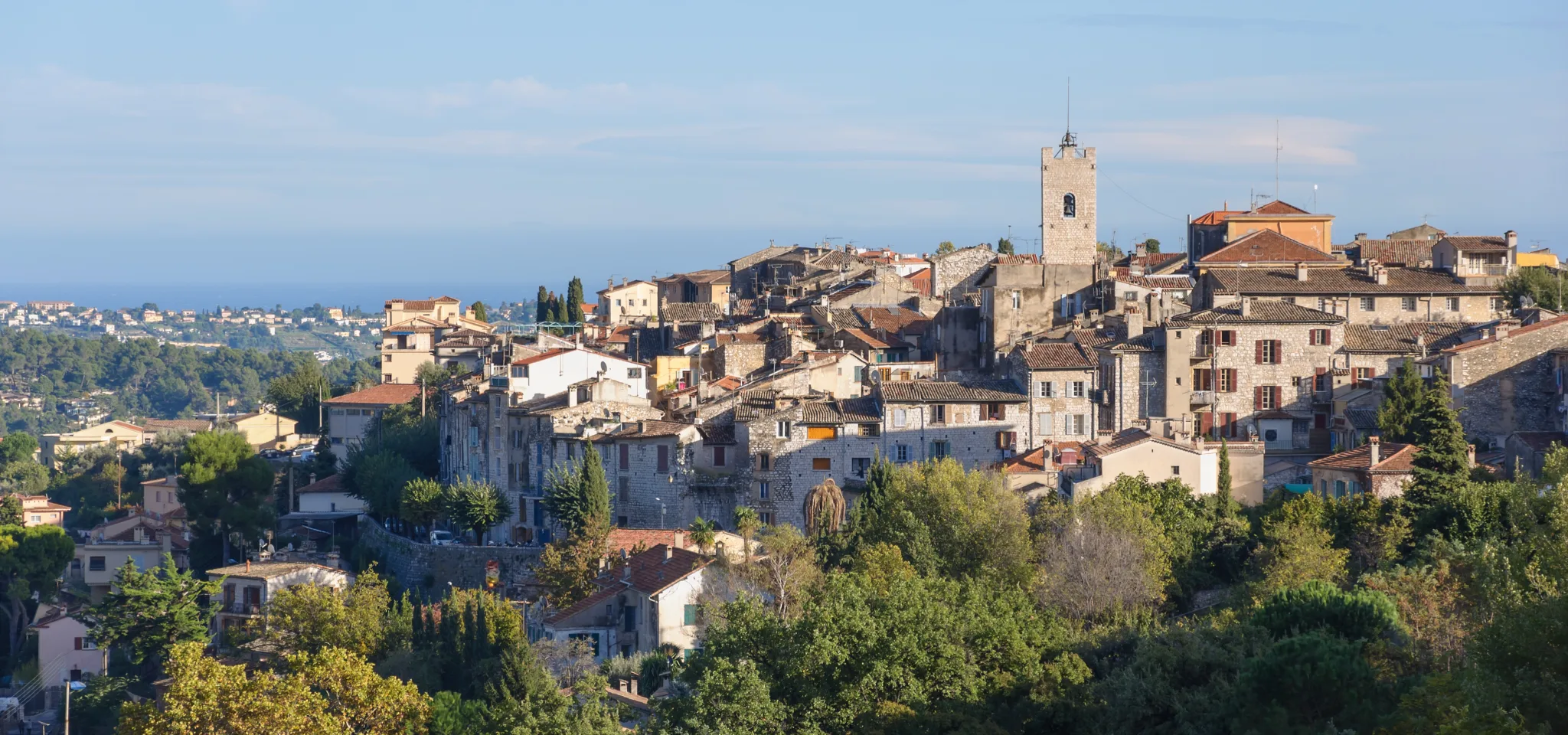 Vue du patrimoine de Vence